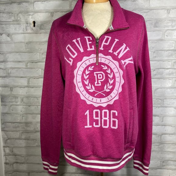 PINK Victoria's Secret Tops - PINK Victoria Secret Women Sweatshirt Sz L